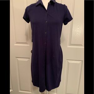 J Jill Back Flap Knit Shift, Size XS, EUC